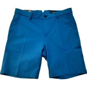 Dunning Golf Short Stretch Performance 8.5" Inseam Laguna Blue Men's Size 32 NEW